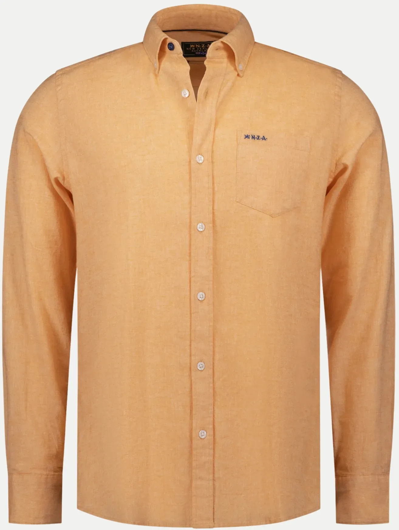 Leinenhemd Orange 3XL