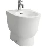 Laufen The new Classic Stand-Bidet 1 Hahnloch, ohne seitliches Loch für Wasseranschluss, weiß LCC