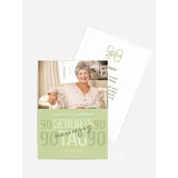 Geburtstagseinladung selbst gestalten mit Spruch und Fotos im Onlinedesigner bei Meine-Kartenmanufaktur.de