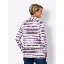 Classic Basics Sieh an! Langarm-Shirt in feige-ecru-bedruckt | Gr.: 38