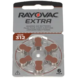 Rayovac Extra Advanced 312 PR41 6 St