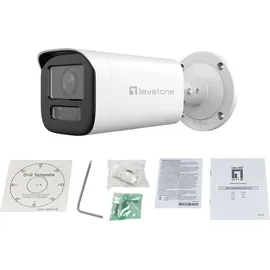 LevelOne Gemini Zoom IP-Kamera 2 MP Weiß
