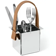 philippi Besteckhalter Edelstahl  hochglanzpoliert silber