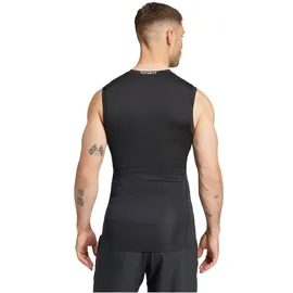 adidas Techfit Compression Training Sleeveless T-shirt black XL Tall