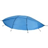 Outsunny Pool Sonnenschutzdach mit Schnallenriemen zur Befestigung Blau 360L x 175B x 120H cm,