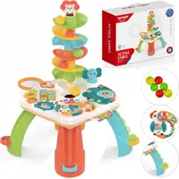 Coil Spieltisch, Lerntisch, Baby-Aktivitätstisch-Spielzeug, Interaktive Kugelbahn, Kugelrutsche, Lernspielzeug, Ball