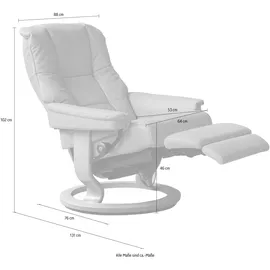 Stressless "Mayfair", elektrisch verstellbar, optional 2-motorisch, Größe M & L braun (88% cm x 102 cm x 76 cm