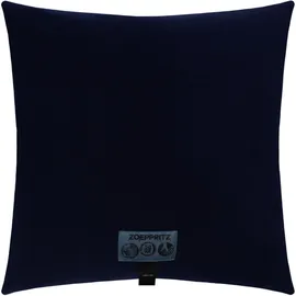 Zoeppritz Kissenbezug Soft-Fleece 40 x 40 cm Blau