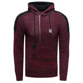 RUSTY NEAL Kapuzensweatshirt Knitwear rot XL