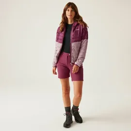 Regatta Hillpack IV Steppjacke für Damen mit Kapuze, Farbe:Dunkelrot, Größe:46 - Dunkelrot - 46