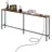 Vevor Konsolentisch 178 x 30 x 75 braun
