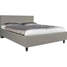 Alina Polsterbett ALINA "Pepe", grau (grau tls 39), B:147cm H:102cm L:212cm, Kunstleder TLS (100% Polyester), Betten, Polsterbett, wahlweise mit Matratze und Lattenrost, in diversen Ausführungen