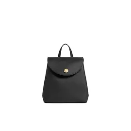 Coccinelle Nikla Mini Bag Rucksack Leder Black/Cognac