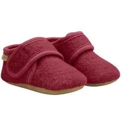 EN FANT Baby Wool Slippers Rio Red, 21/22