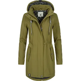 Peak Time Damen, Softshell, Mantel L60013 Grün21 Gr. XS - XS