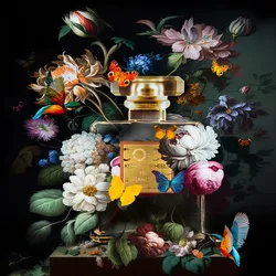 Glasbild ESSENCES V