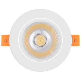 LEDKIA LED Downlight Einbaustrahler 12W Rund COB CRI90 Ausschnitt Ø 90 mm No Flicker 4000K Neutralweiß