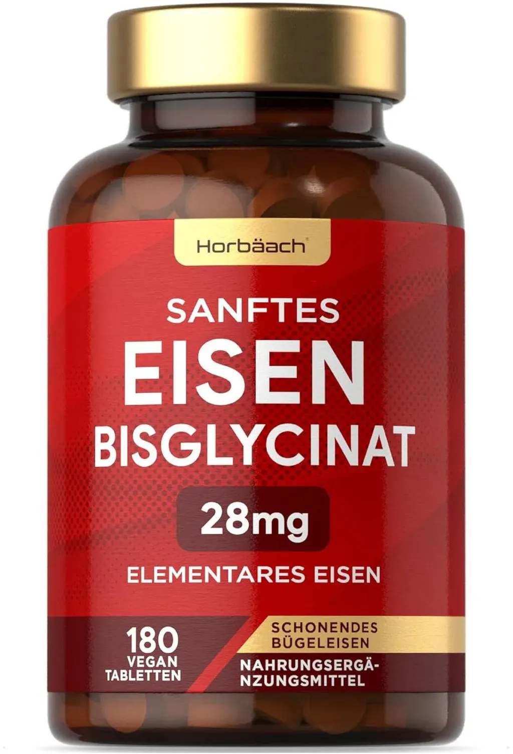 Horbaach sanftes Eisenbisglycinat Tabletten 180 St