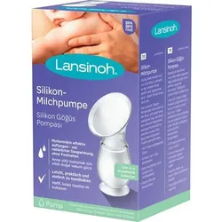 LANSINOH Silikon-Milchpumpe/Muttermilchauffänger 1 St