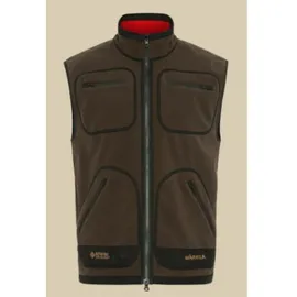 Härkila Kamko Fleeceweste braun/rot