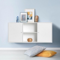 Hammel Furniture Sideboard »Mistral, Hochwertig Schrank, hängend/stehend montierbar«, weiß , 73114306-0 B/H/T: 133 cm x 61 cm x 42 cm,