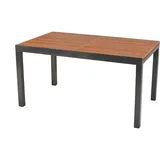 Merxx Gartentisch AZ-Tisch Rechteckig ausziehbar 90 cm x 76 cm