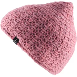 Wintermütze Nest Grob Strickmütze Unisex Beanie Mütze Alpaca Merino Wolle rosa No Size