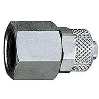 Riegler Gerade Aufschraubverschraubung, G 1/4 i., für Schlauch 8/6