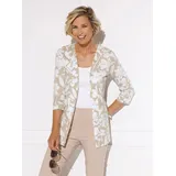 Classic Basics Long-Shirtjacke beige 42
