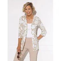 Classic Basics Long-Shirtjacke beige 42