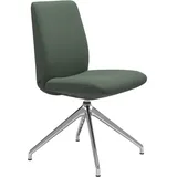 Stressless Stuhl Laurel | Drehgestell D350 Calido Emerald Green Ohne Armlehnen Niedriger Rücken Poliertes Aluminium