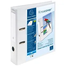 Exacompta Ordner Kreacover, Weiß,