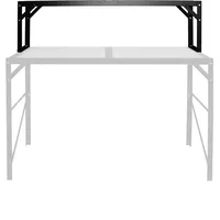 Vitavia Alu-Tischaufsatz 121 x 28 x 39 cm schwarz