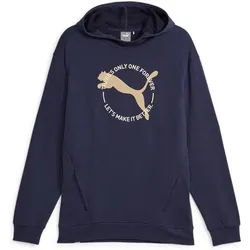 PUMA Herren Kapuzensweat BETTER SPORTSWEAR Hoodie, PUMA NAVY, S
