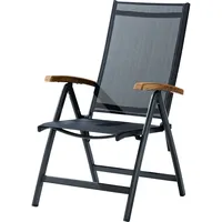Sieger Cadiz Klappsessel 71 x 71 x 109 cm eisengrau/grau