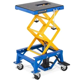 MSW Scherenhebebühne mit Rollen - 150 kg