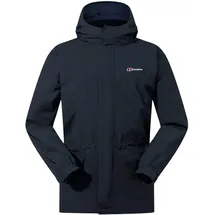 Berghaus Cornice III Interactive Shell Jacke, Langlebiger, atmungsaktiver Regenmantel, Schwarz, L
