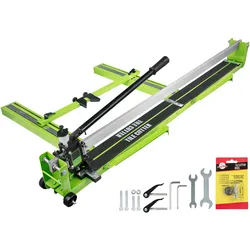 VEVOR Profi Manueller Fliesenschneider 1200mm 47 Zoll Geeignet für Bodenfliesen aus Porzellan und Keramik 47 Zoll