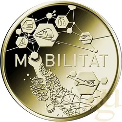 50 Euro Goldmünze Deutsches Handwerk - Mobilität 2024 (F)