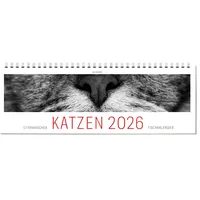 Ars vivendi Tischkalender Katzen 2026