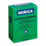 Alco Aktenklammern NORICA silber Metall