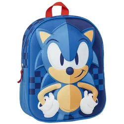 Schulrucksack Sonic Blau 25 x 31 x 10 cm – Perfekt für den Schulstart!