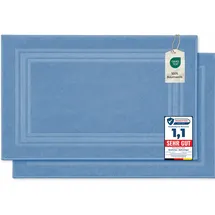 Komfortec Duschvorleger Hellblau 50 x 70 cm