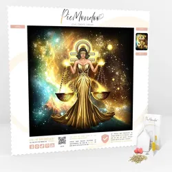 Diamond Painting - Sternzeichen "Waage"