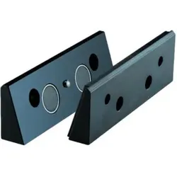 RÖHM Niederzug-Grundbacke RNG, Gr.4, Backenbreite 160, mit zwei Dauermagneten