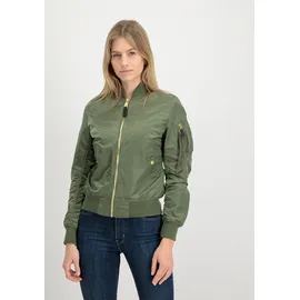 Alpha Industries Ma-1 Vf Lw Jacke Green / Gold S