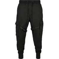 URBAN CLASSICS Tactical Trouser M, schwarz (black) Herren Hosen Business