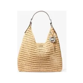 Michael Kors Nolita Large Schultertasche Natur/Beige