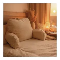 ABC home Lesekissen 80 x 40 cm Beige