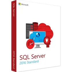 Microsoft SQL Server 2016 Standard | Vollversion | Sofortdownload + Produktschlüssel